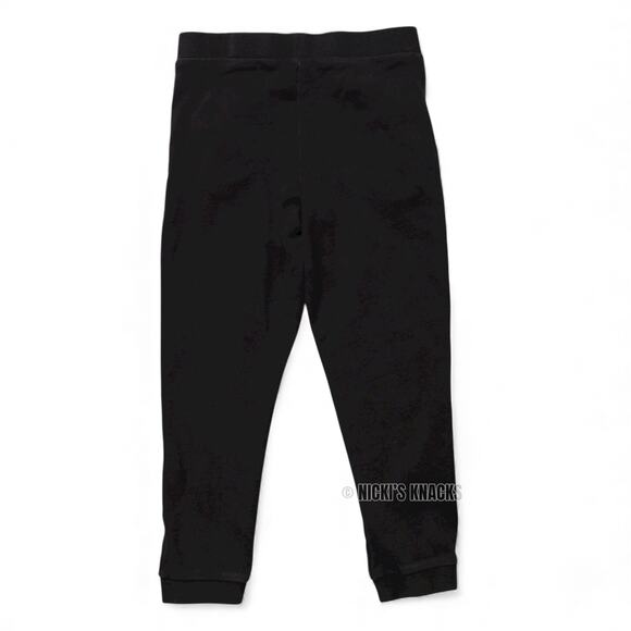 4/$20 - Carters Unisex Kids Pull On Black Cotton Terry Jogger Pants Black Size 6 - Picture 3 of 6